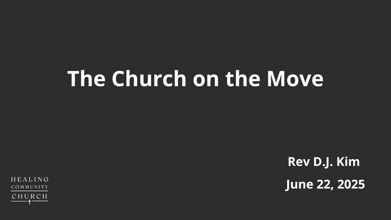 The Church on the Move
