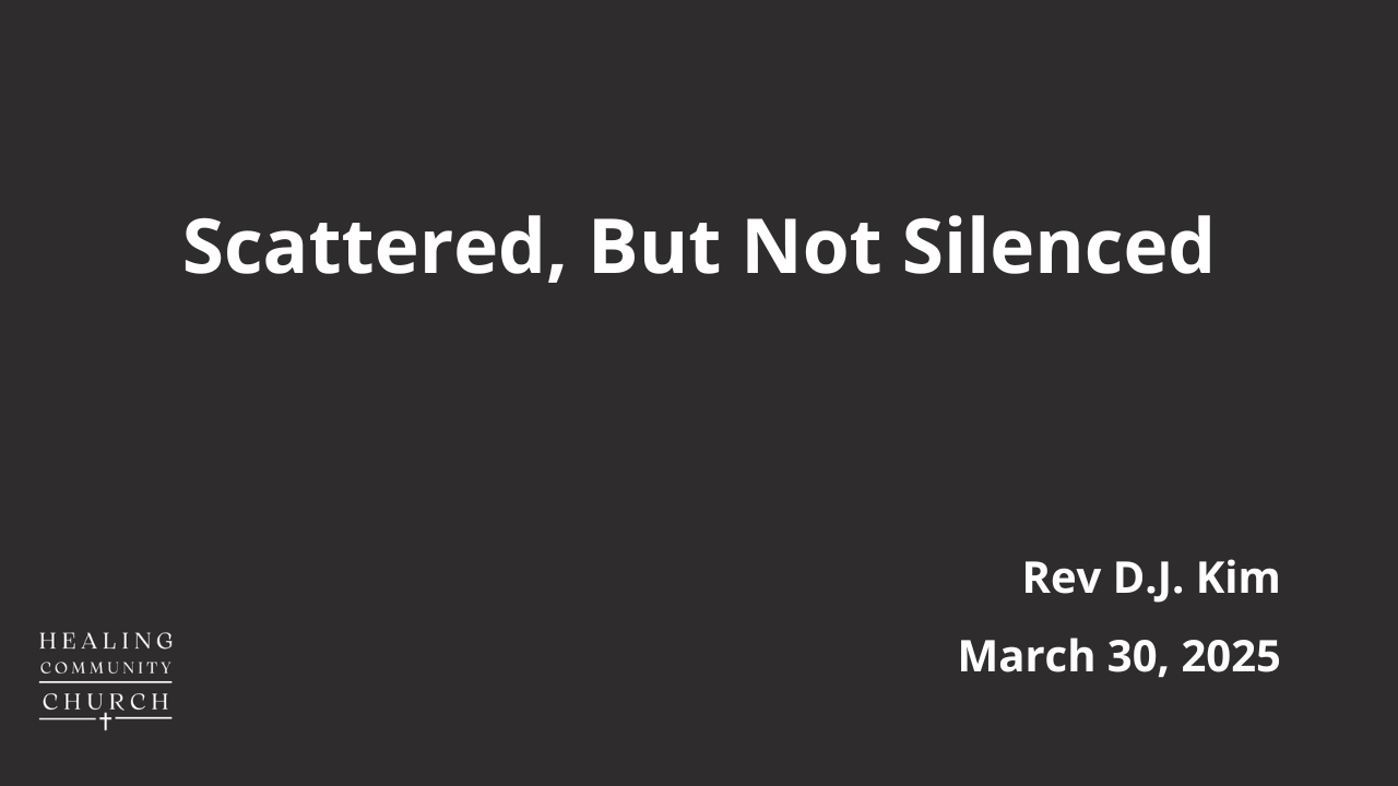Scattered, But Not Silenced